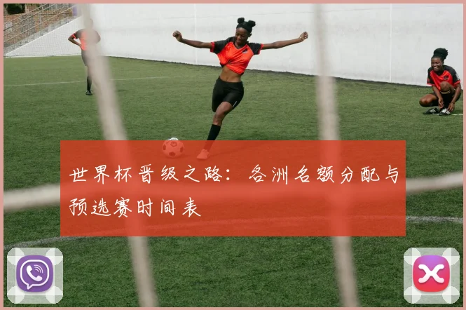 世界杯晋级之路：各洲名额分配与预选赛时间表